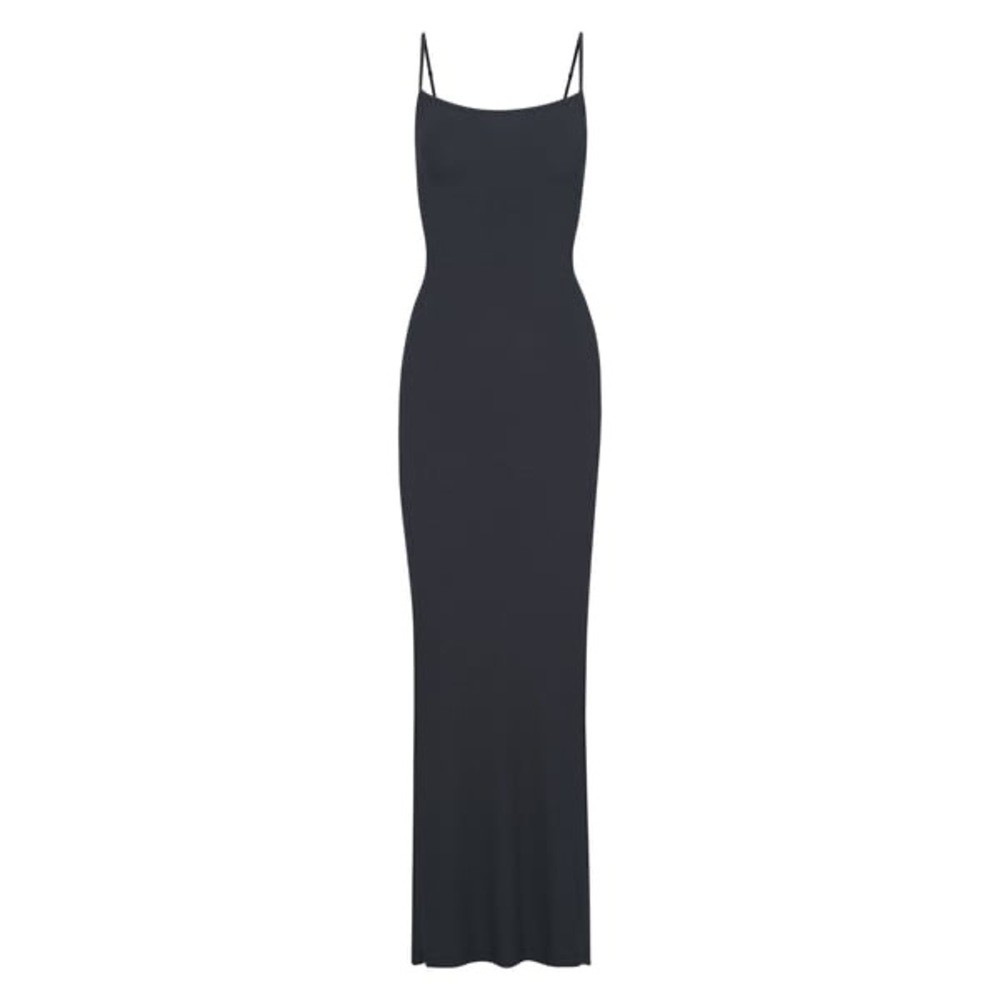 Skims “Soft Lounge Dress” in Graphite!